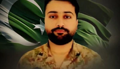 major syed rabnawaz tariq 34 embraced martyrdom during intense exchange of fire photo ispr