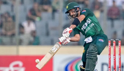 sahibzada farhan plays a shot during the third and final twenty20 international cricket match between bangladesh and pakistan at the sher e bangla national cricket stadium in dhaka on july 24 2025 photo afp