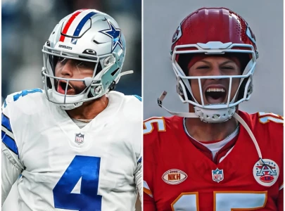 mahomes vs prescott chiefs to face cowboys in nfl thanksgiving day clash