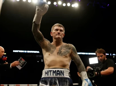 ricky hatton 46 confirms boxing comeback against eisa al dah