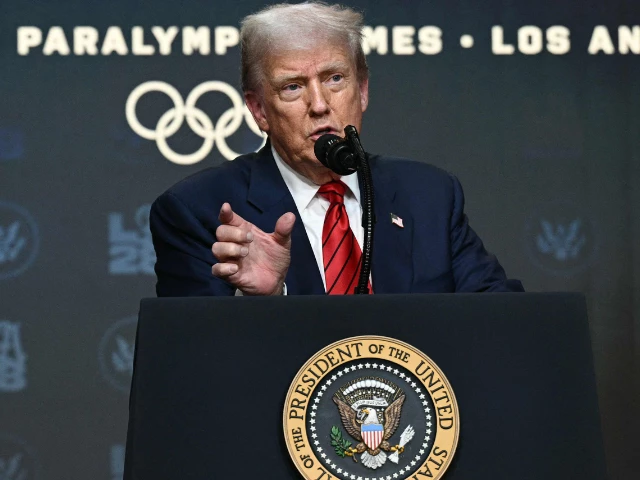 us president donald trump speaks before signing an executive order on creating a white house 2028 olympics task force in the south court auditorium of the white house in washington dc on august 5 2025 photo afp us president donald trump speaks before signing an executive order on creating a white house 2028 olympics task force in the south court auditorium of the white house in washington dc on august 5 2025 photo afp