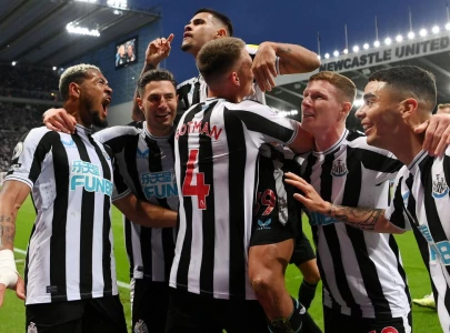 newcastle on brink of champions league