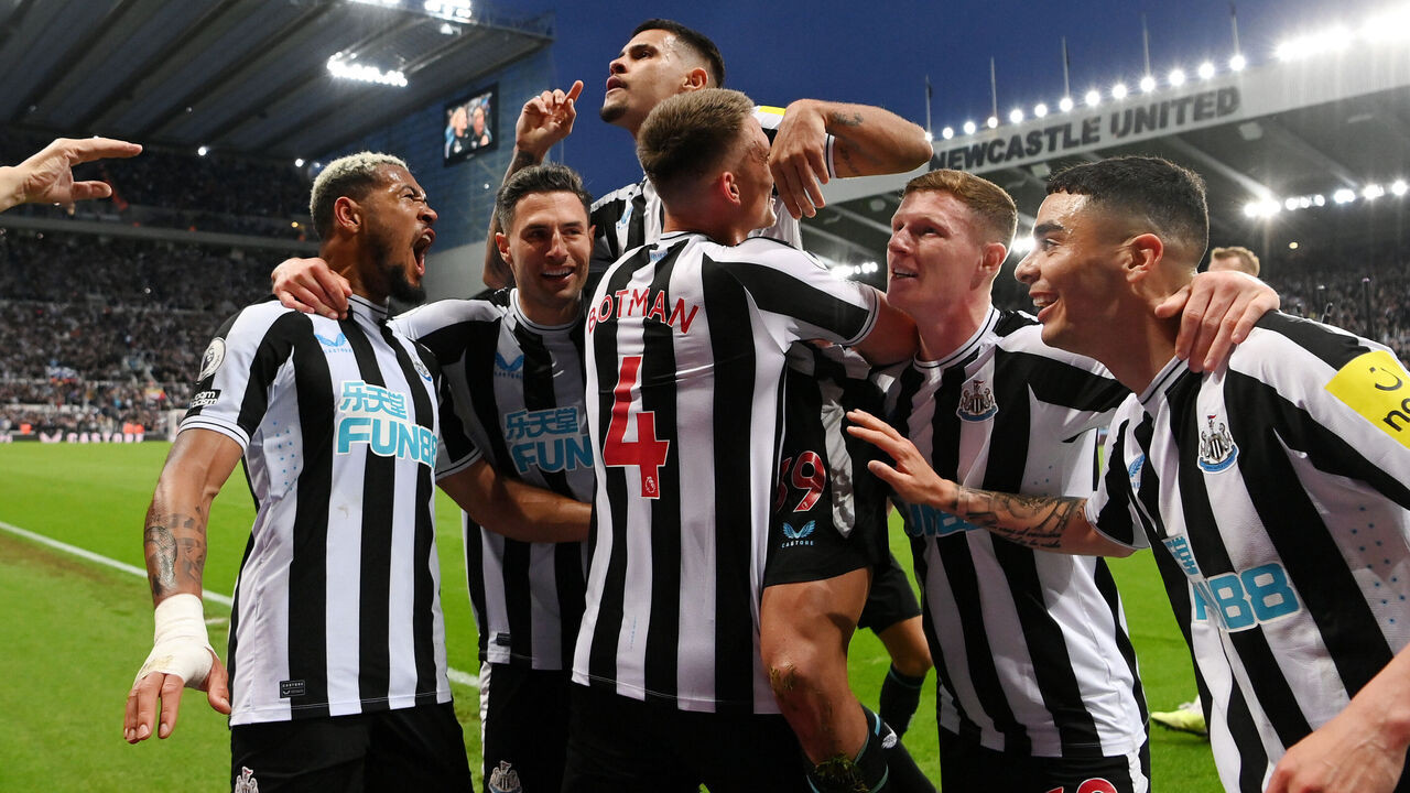 Newcastle on brink of Champions League