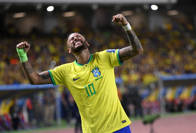 neymar breaks pele s record
