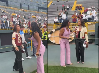 nfl fans react to jayden daniels mom with taylor rooks nfl fans react to jayden daniels mom with taylor rooks