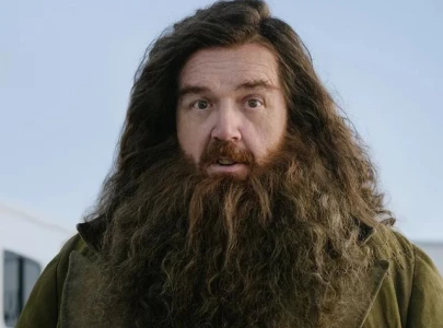hagrid s look revealed in hbo s new harry potter series