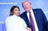 nicki minaj donald trump photo file nicki minaj donald trump photo file