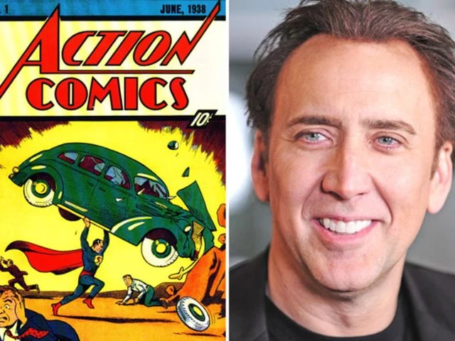 the superman comic once stolen from nicolas cage sells for 15 million