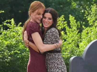 nicole kidman shares emotional bond with sandra bullock during sequel filming nicole kidman shares emotional bond with sandra bullock during sequel filming