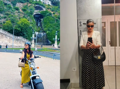 nida yasir shares highlights from europe trip with son