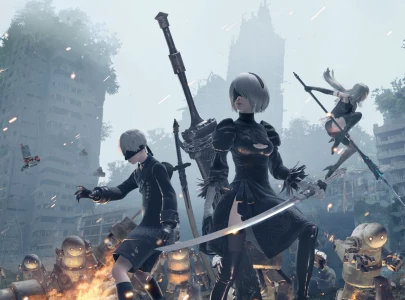 nier automata x overwatch crossover leaks online with first look at hero skins