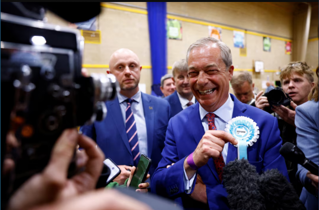 nigel farage s reform party wins first seat in uk election nigel farage s reform party wins first seat in uk election