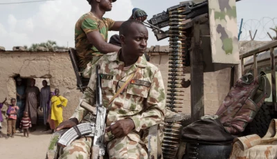an army personnel in nigeria photo afp