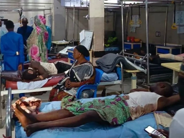 victims of the wave of blasts in gwoza are being treated for injuries at a hospital in maiduguri photo afp victims of the wave of blasts in gwoza are being treated for injuries at a hospital in maiduguri photo afp