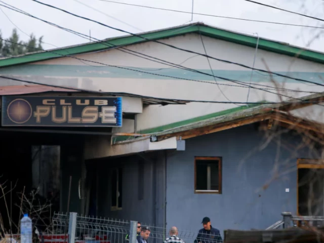 night club fire scene kocani north macedonia march 16 2025 photo reuters night club fire scene kocani north macedonia march 16 2025 photo reuters