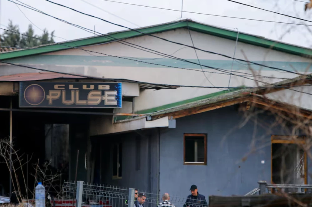 night club fire scene kocani north macedonia march 16 2025 photo reuters night club fire scene kocani north macedonia march 16 2025 photo reuters