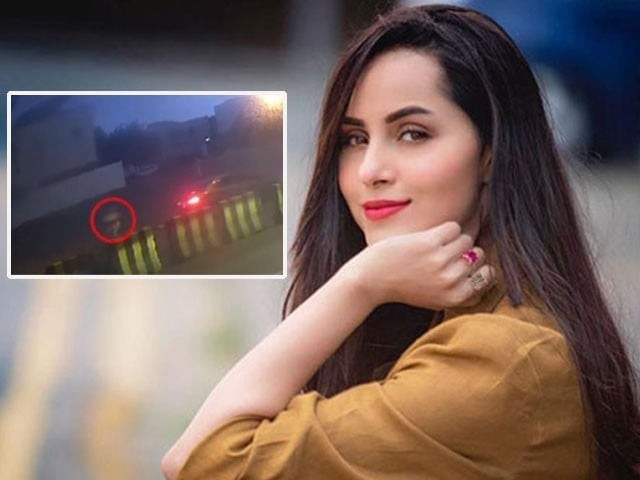 watch cctv footage emerges of nimra khan s abduction attempt in karachi watch cctv footage emerges of nimra khan s abduction attempt in karachi