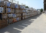 this shipment follows eight previous consignments sent by islamabad photo anadolu agency this shipment follows eight previous consignments sent by islamabad photo anadolu agency