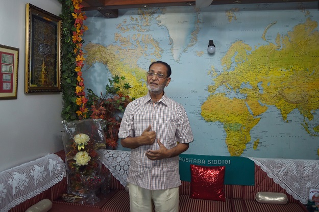 Nisar Akhtar, 76, now a retired statistician in Karachi, was six years old when the smoke began to rise every night from the villages surrounding his family's home in Hoshiapur district in Punjab state - Sikhs, his father said, burning the surrounding areas. PHOTO: AFP