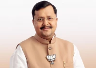 a five time lawmaker from the eastern state of bihar nabin was elected unopposed as the bjp s 12th president after modi and other leaders proposed him photo nitin nabin fb page nitin