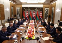 belarusian president alexander lukashenko and north korean leader kim jong un attend a meeting in pyongyang north korea march 26 2026 photo reuters belarusian president alexander lukashenko and north korean leader kim jong un attend a meeting in pyongyang north korea march 26 2026 photo reuters