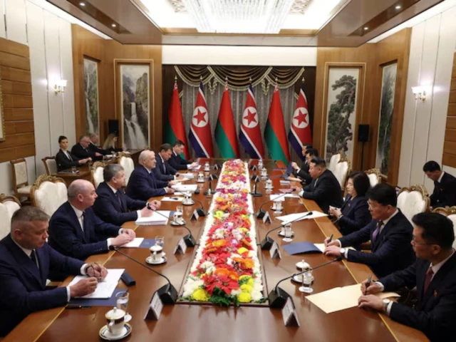 North Korea signs friendship treaty with Belarus, KCNA says North Korea signs friendship treaty with Belarus, KCNA says
