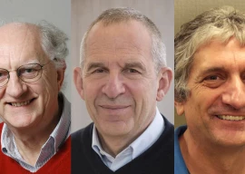 trio wins physics nobel for quantum mechanical tunnelling trio wins physics nobel for quantum mechanical tunnelling