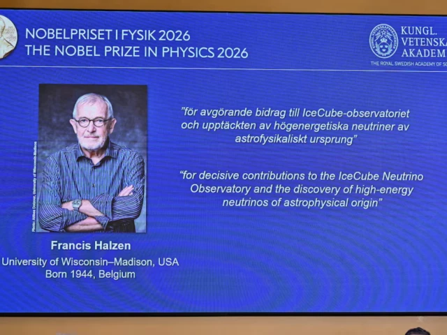 Francis Halzen wins Nobel Physics Prize for Antarctic 'ghost particle' hunt