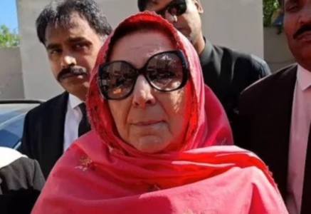pakistan tehreek e insaf founder imran khan s sister noreen niazi photo express file