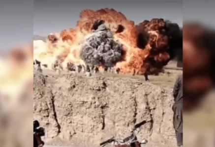 fire fighters and policemen also injured in noshki oil tanker blast photo screen grab