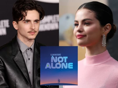 first not alone teaser trailer unveils timoth e chalamet and selena gomez