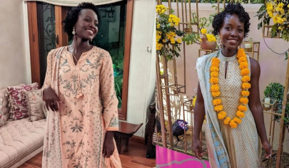 black panther star lupita nyong o aces desi fashion black panther star lupita nyong o aces desi fashion