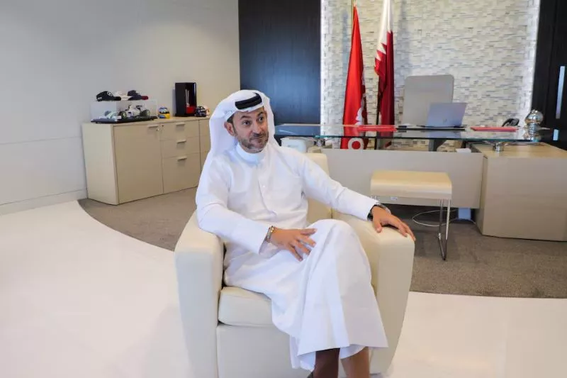 ooredoo ceo aziz aluthman fakhroo sits in his office during an interview with reuters in doha qatar june 4 2024 photo reuters ooredoo ceo aziz aluthman fakhroo sits in his office during an interview with reuters in doha qatar june 4 2024 photo reuters