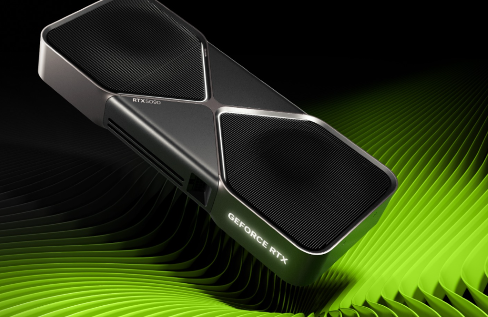 geforce rtx 5090 to be release soon photo nvidia website