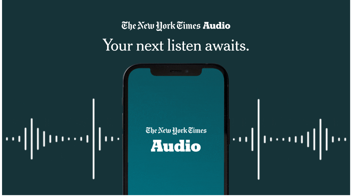NYT launches standalone app for audio journalism