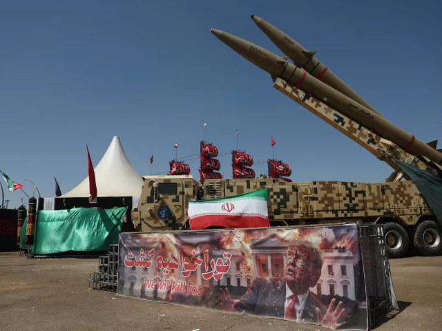 an iranian missile system is displayed in azadi square in tehran iran july 30 2026 reuters an iranian missile system is displayed in azadi square in tehran iran july 30 2026 reuters