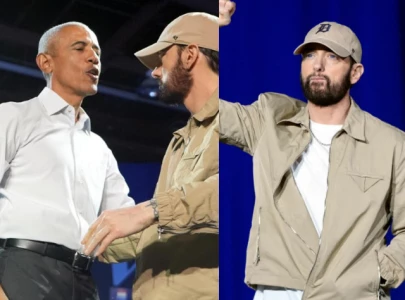 barack obama raps eminem s lose yourself at detroit rally in support of kamala harris watch