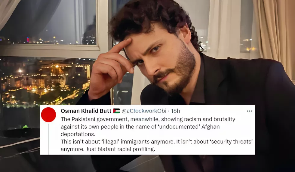 blatant racial profiling osman khalid butt slams brutality against afghans