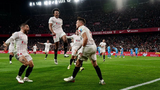 gomez inspires sevilla to victory gomez inspires sevilla to victory