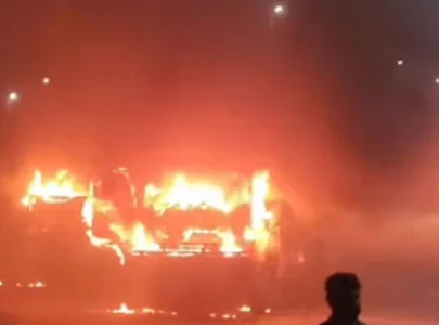 mob sets fire to five tankers as yet another motorcyclist dies in karachi