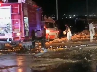 oil tanker accident on m 9 disrupts traffic oil tanker accident on m 9 disrupts traffic