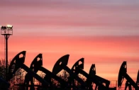 sunset clouds glow over pump jacks at the airankol oil field operated by caspiy neft in the atyrau region kazakhstan april 21 2026 photo reuters