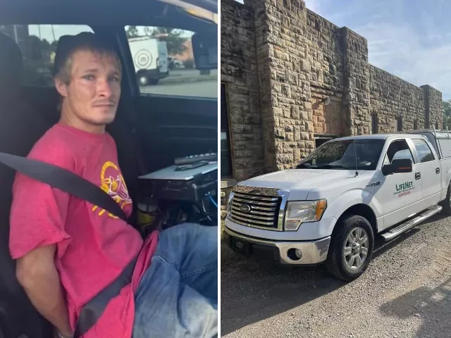 oklahoma man steals truck to make it to court hearing for stealing vehicle