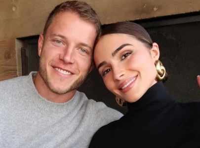 olivia culpo shares first photos of newborn daughter with christian mccaffrey