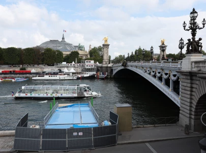 paris 2024 swimming test event off