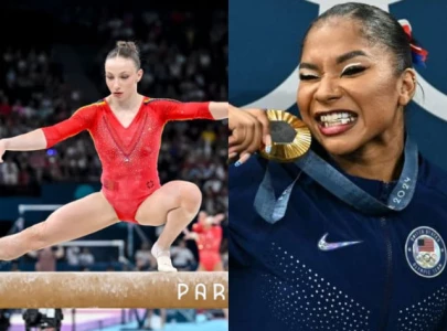 gymnast ana barbosu reacts to losing medal after jordan chiles score change gymnast ana barbosu reacts to losing medal after jordan chiles score change