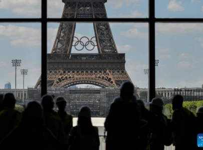 paris gears up for the olympics as one month countdown begins paris gears up for the olympics as one month countdown begins