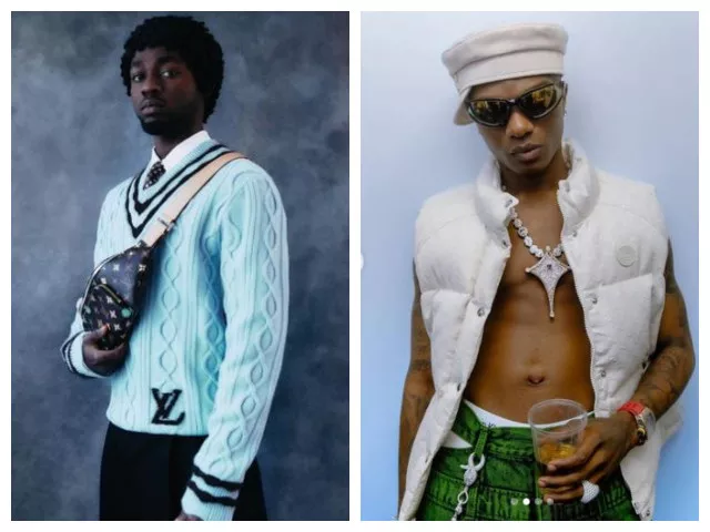 wizkid and omah lay spotted together in studio is a collab on the way wizkid and omah lay spotted together in studio is a collab on the way