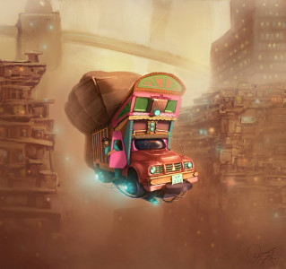 this pakistani artist s futuristic depiction will blow you away this pakistani artist s futuristic depiction will blow you away