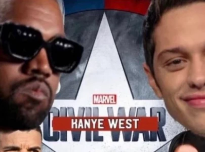 from civil war to hillary clinton kanye west s bizarre posts about feud with pete davidson